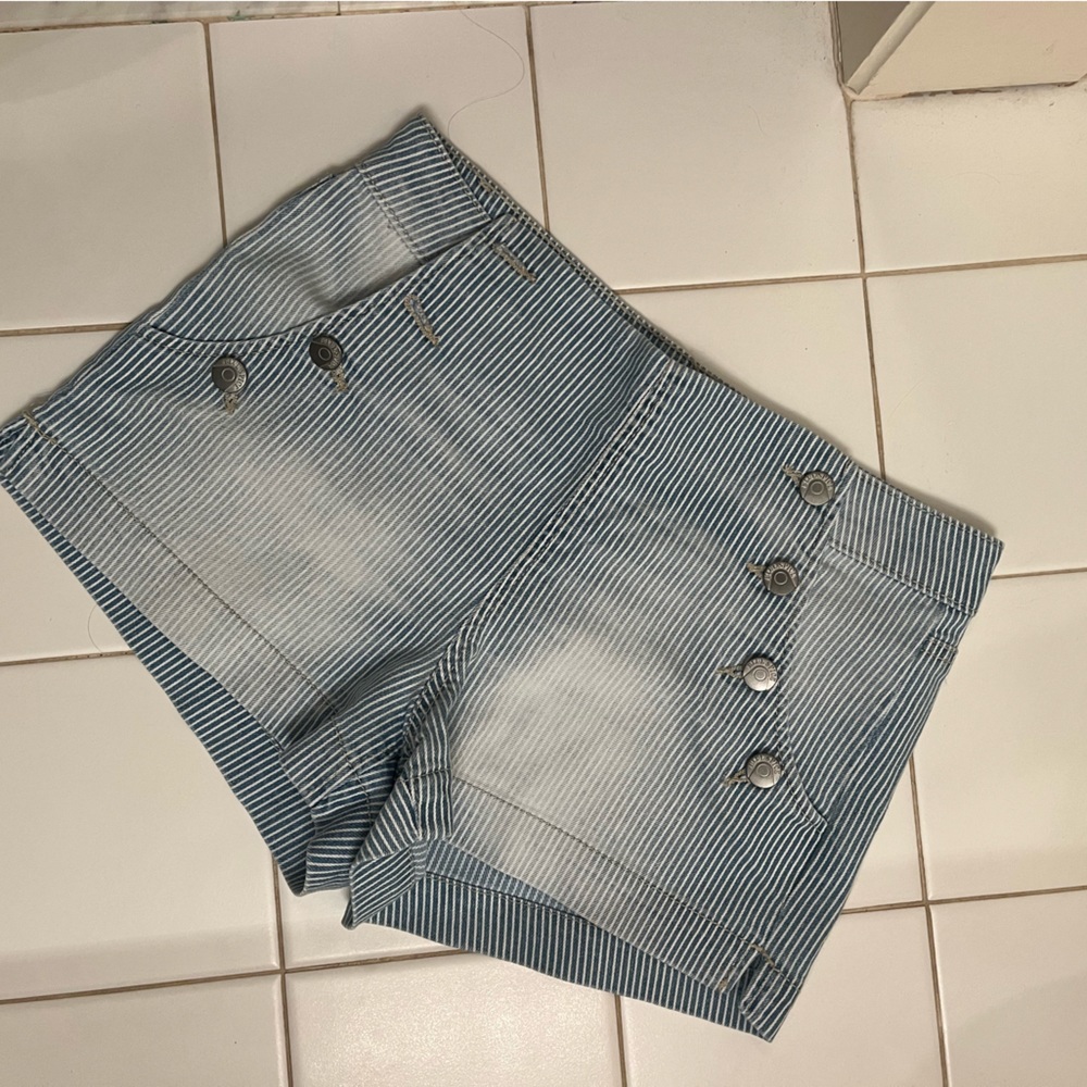 Vintage blue jean shorts size 3